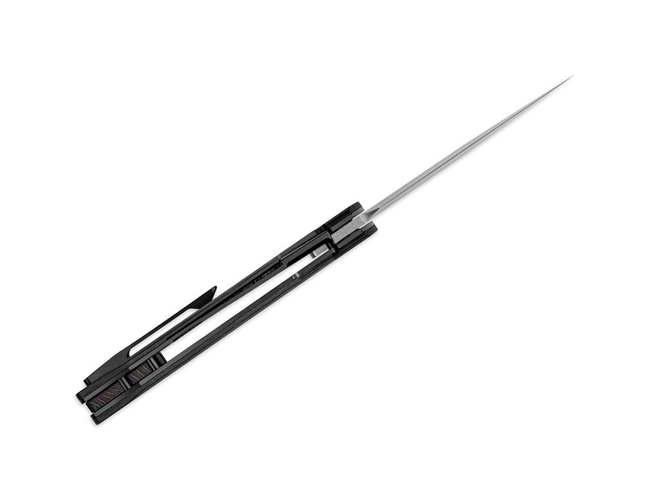 Kizer Mini MoMo M390 Ti Marble CF