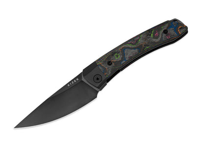 Kizer Mini MoMo S35VN Ti Camo CF 80's