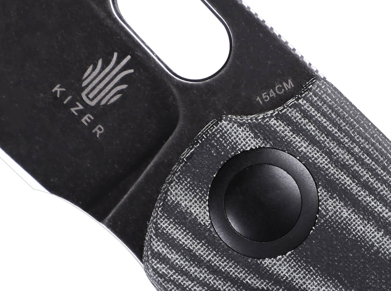 Kizer Mini Sheepdog C01C Micarta Grey