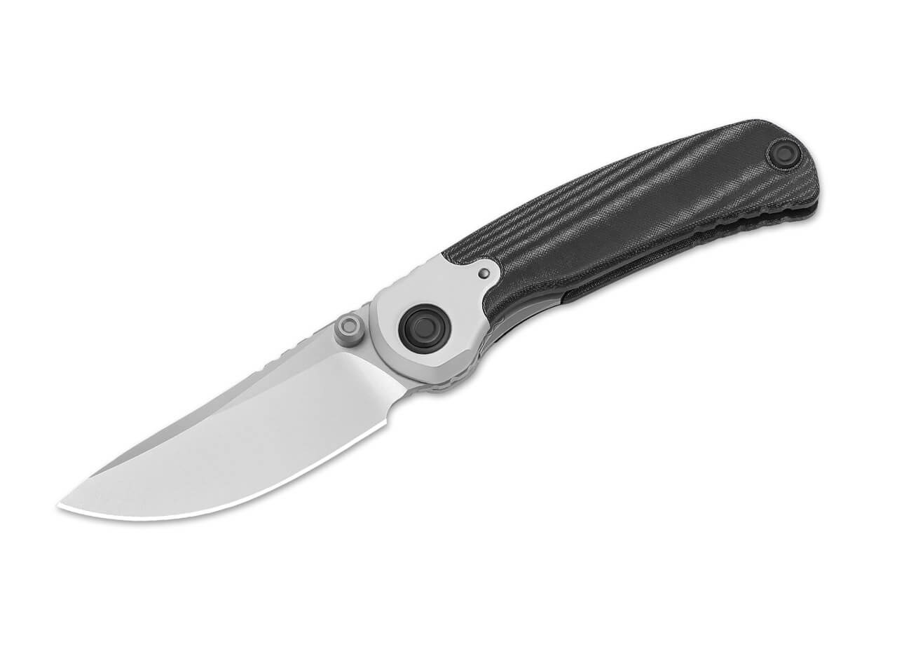 Kizer Pioneer Nitro-V Aluminum & Black Micarta Smooth