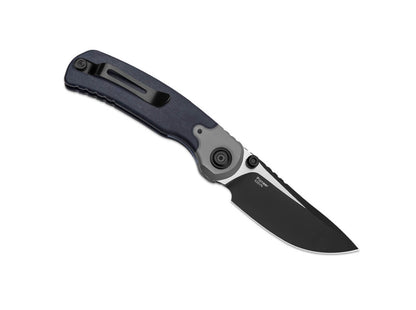 Kizer Pioneer S35VN Blue Canyon & Ti Smooth