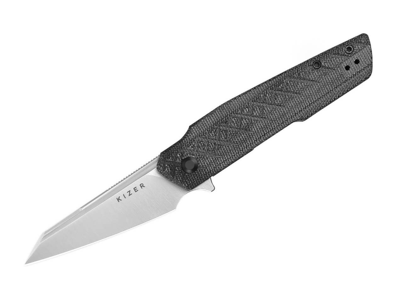 Kizer Skinner Nitro-V Black Micarta