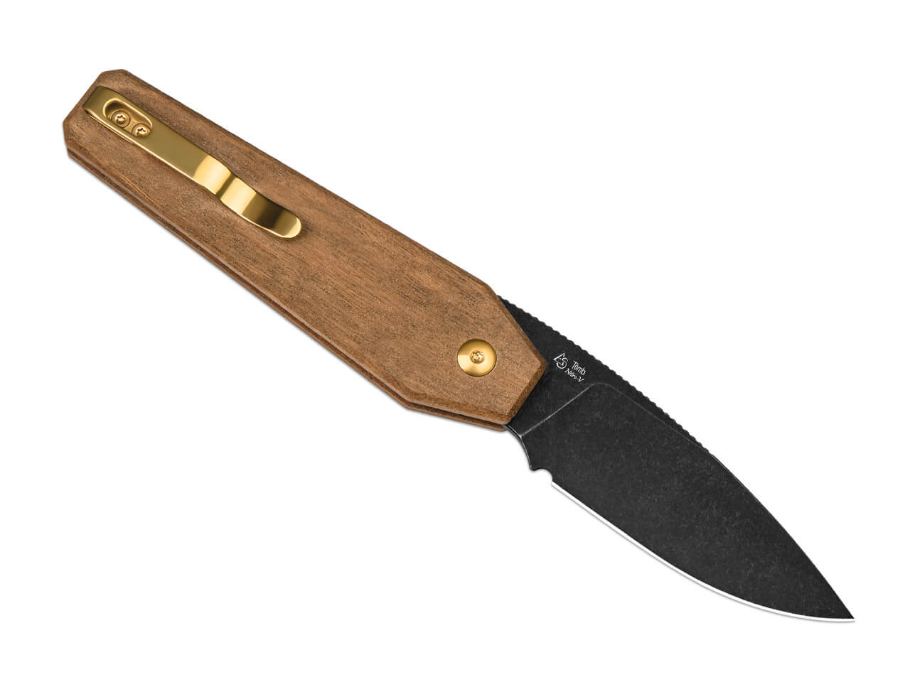 Kizer Tomb Nitro-V Black Stonewash Mkuruti Wood