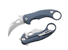 LionSteel Leone Mid M390 Blue Aluminum