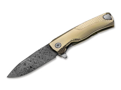 LionSteel ROK Damast Gold