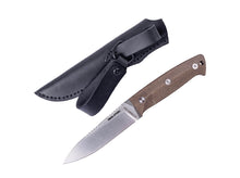 Real Steel Black Thorn K110 Natural Micarta