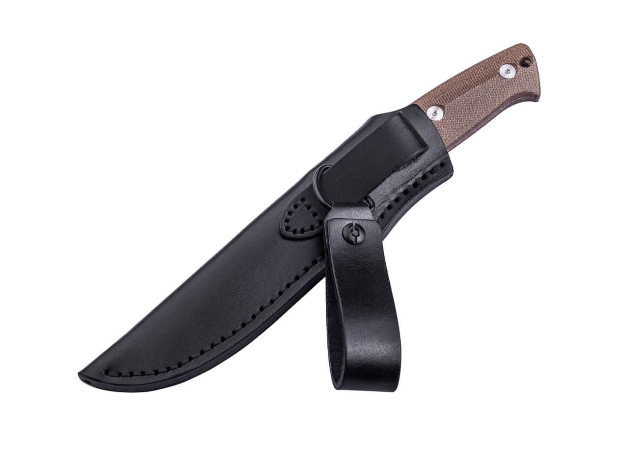 RealSteel Black Thorn K110 Natural Micarta