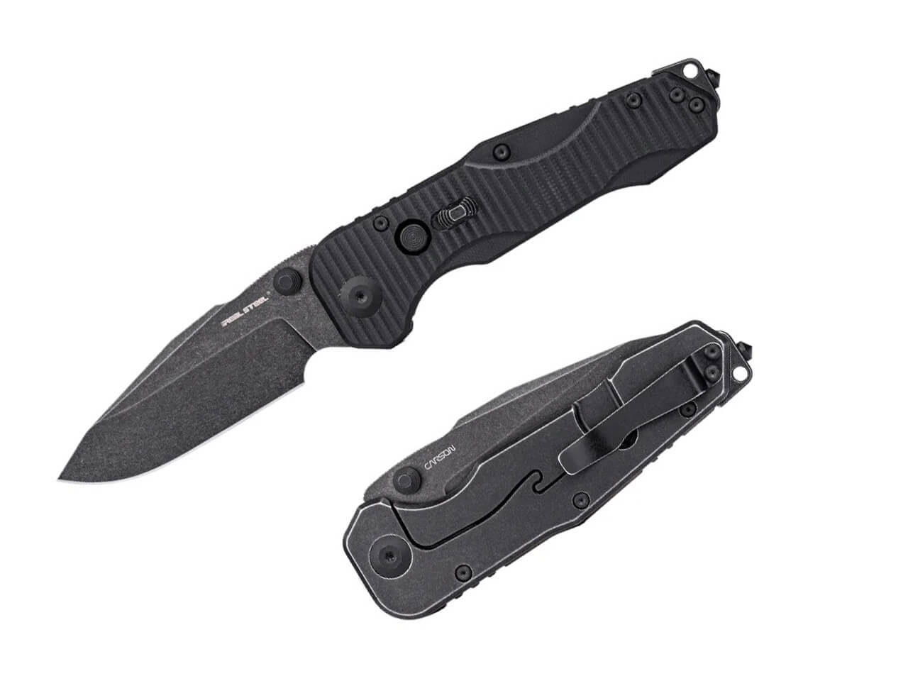 RealSteel Evolution Ironclad Drop D2 Steel & G10 All Black