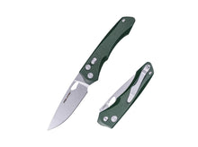 RealSteel Griffin Pro Micarta Green Stonewash