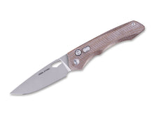 RealSteel Griffin Pro Micarta Natural Stonewash
