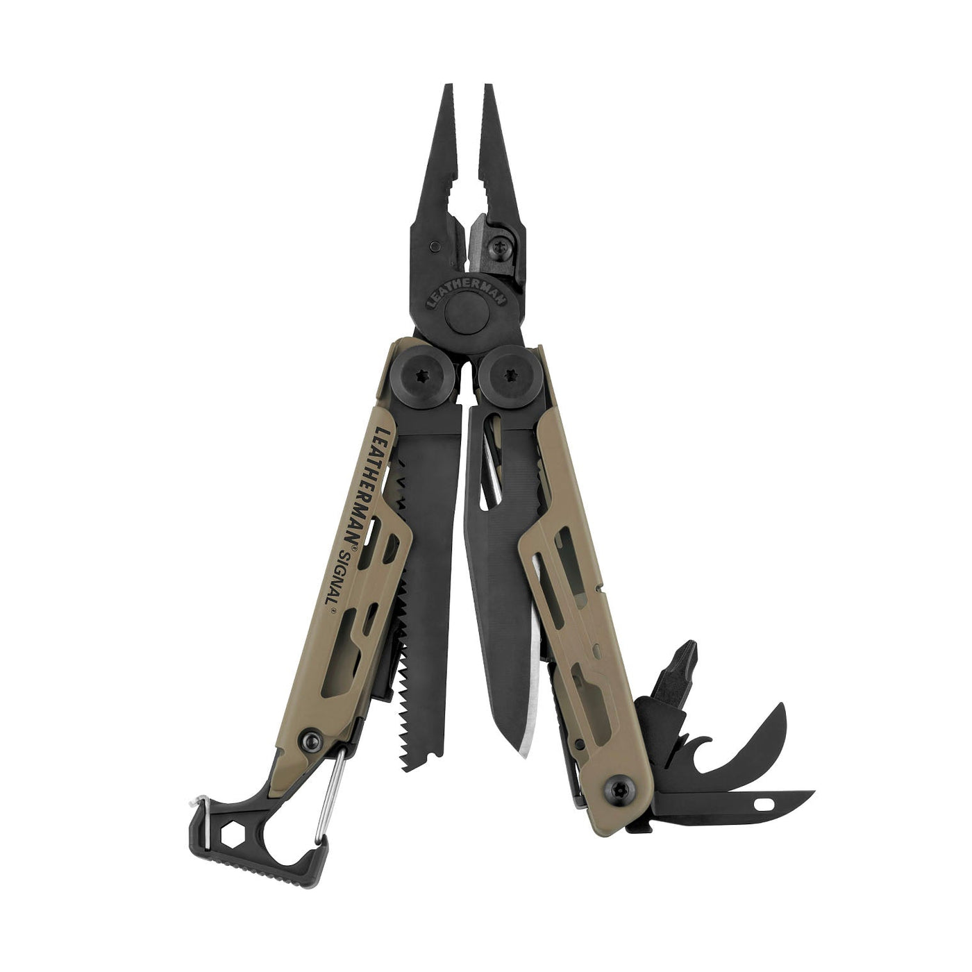 Leatherman Signal Coyote multitool - open