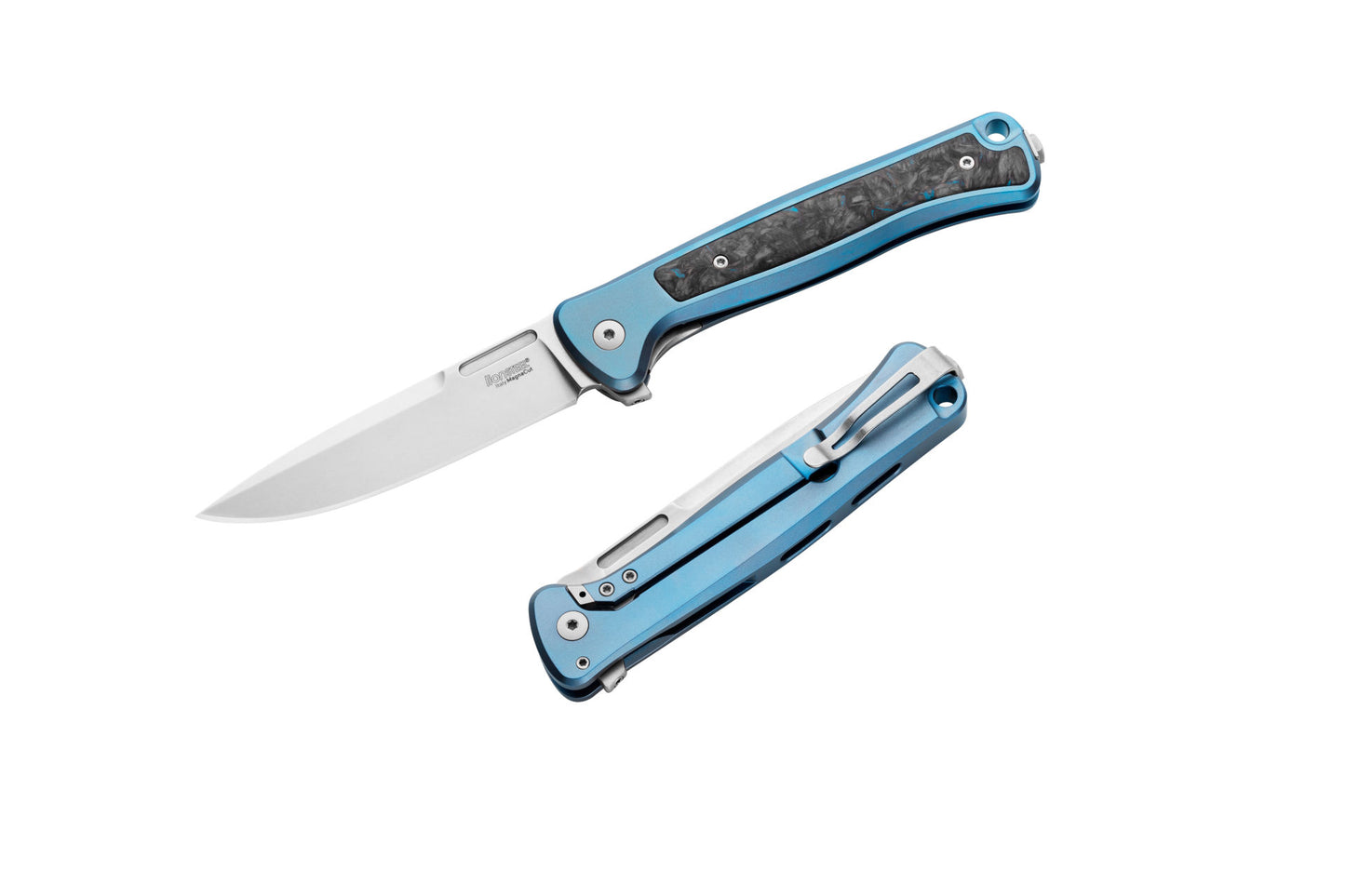 LionSteel LIONSTEEL SKINNY BLUE TITAN.