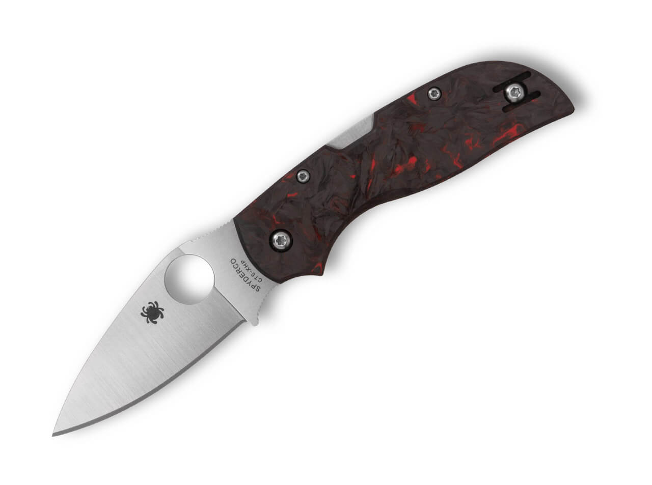 Spyderco Chaparral Red Fatcarbon PlainEdge