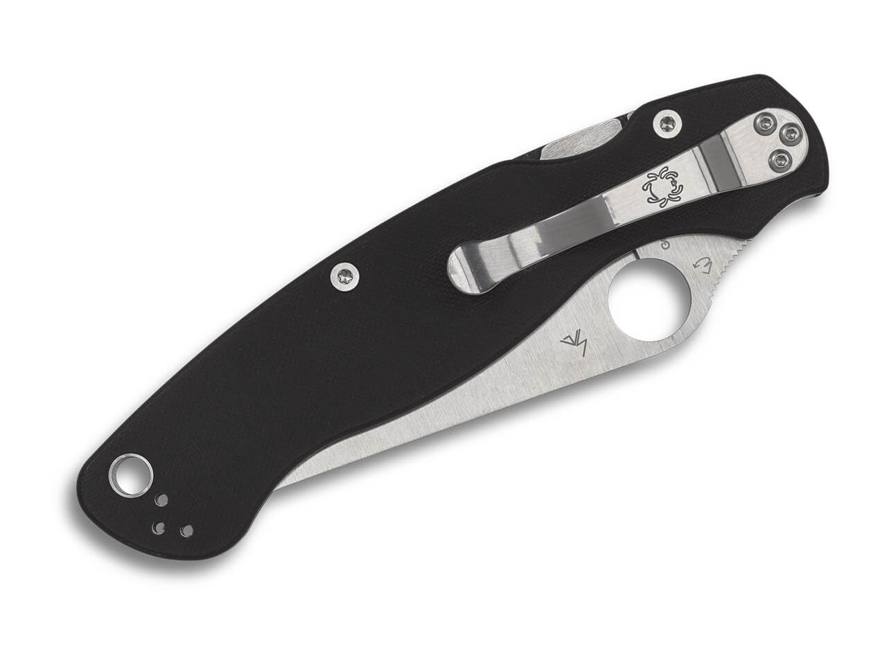 Spyderco Military 2 G10 Black CombinationEdge