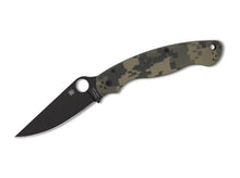 Spyderco Military 2 G10 Digital Camo Black Blade PlainEdge