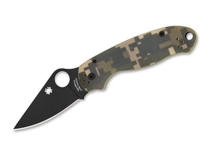 Spyderco Para 3 Camo Black Blade