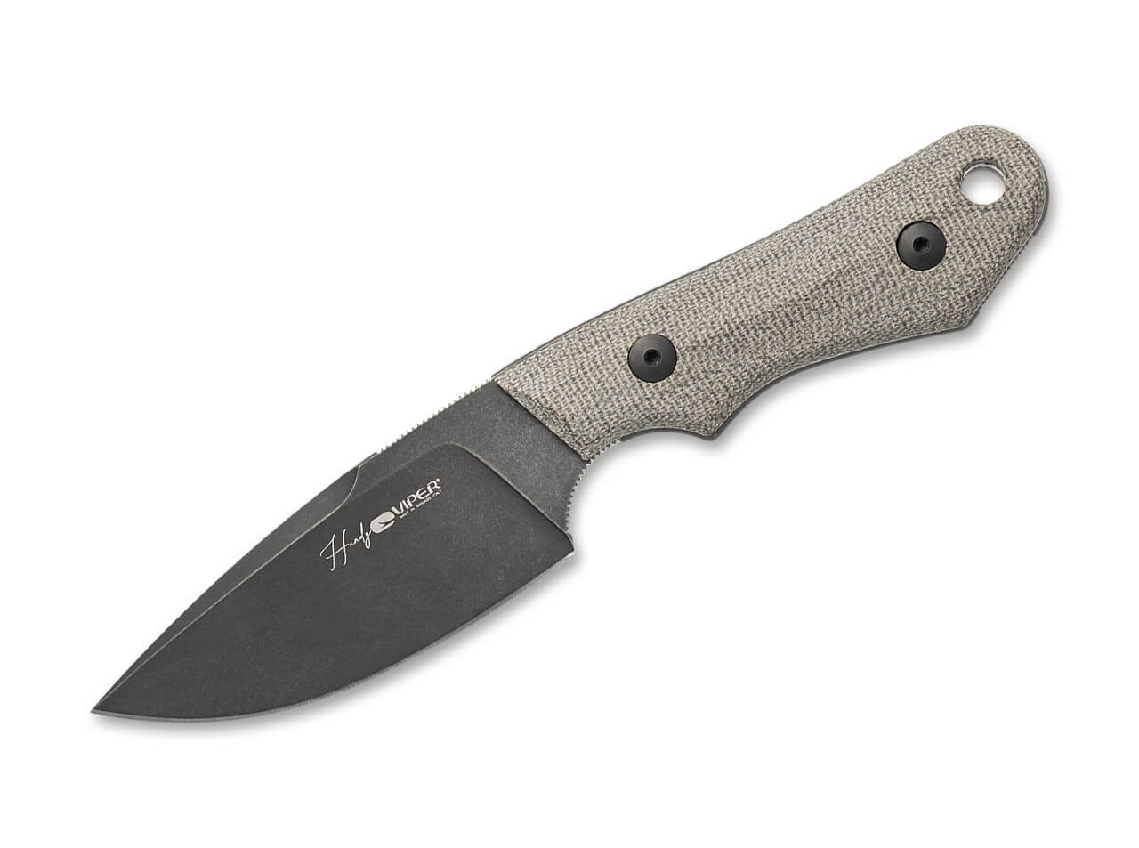 Viper Handy Dark Canvas Micarta Green