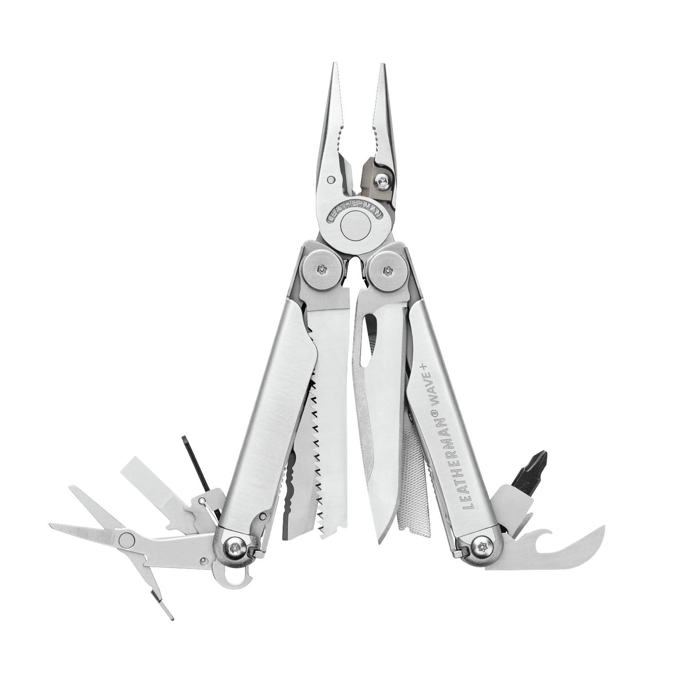 Leatherman Wave Plus multitool - open