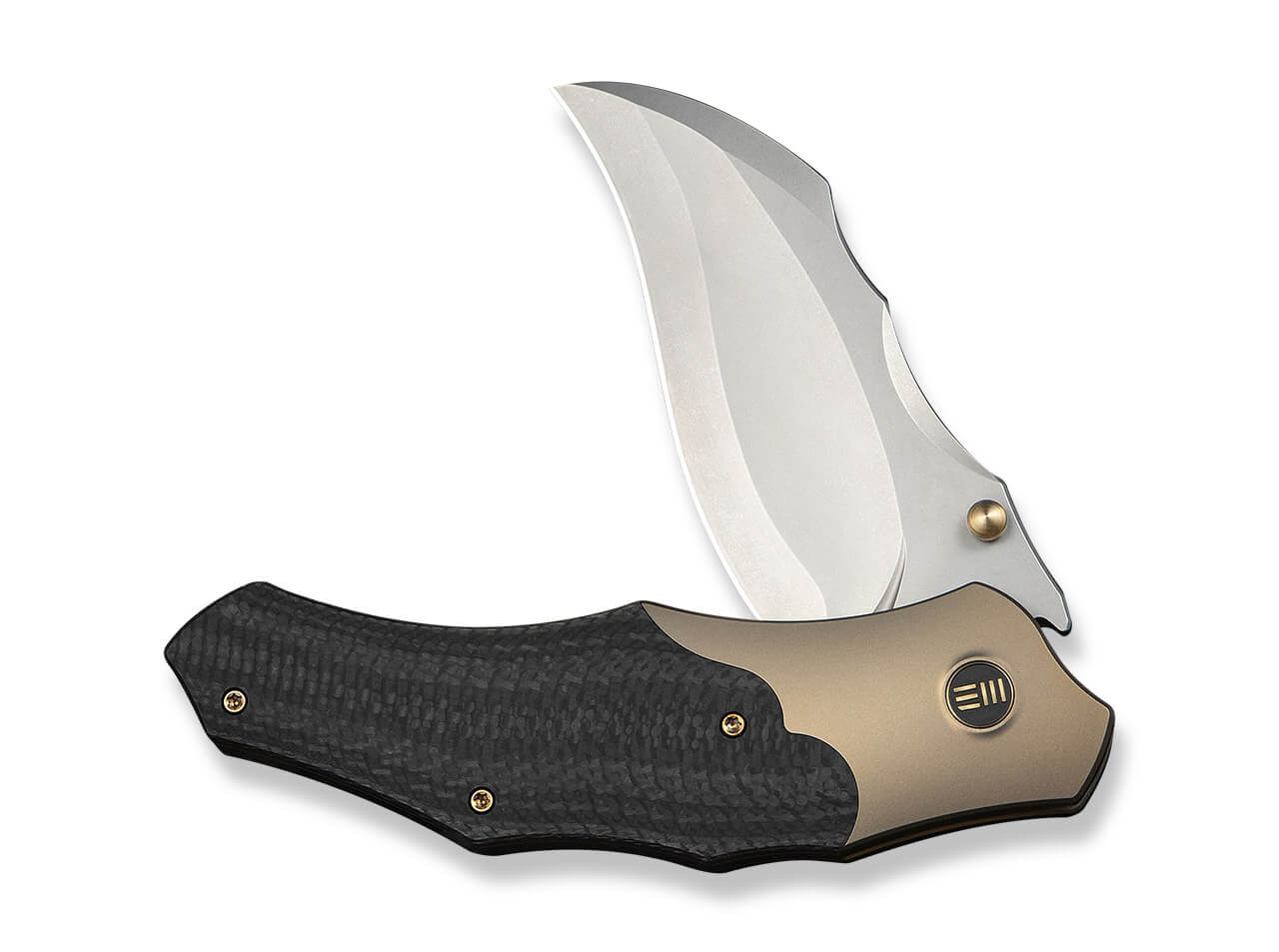 WE Knife Orc Boss 20CV Champagne Ti Twill CF