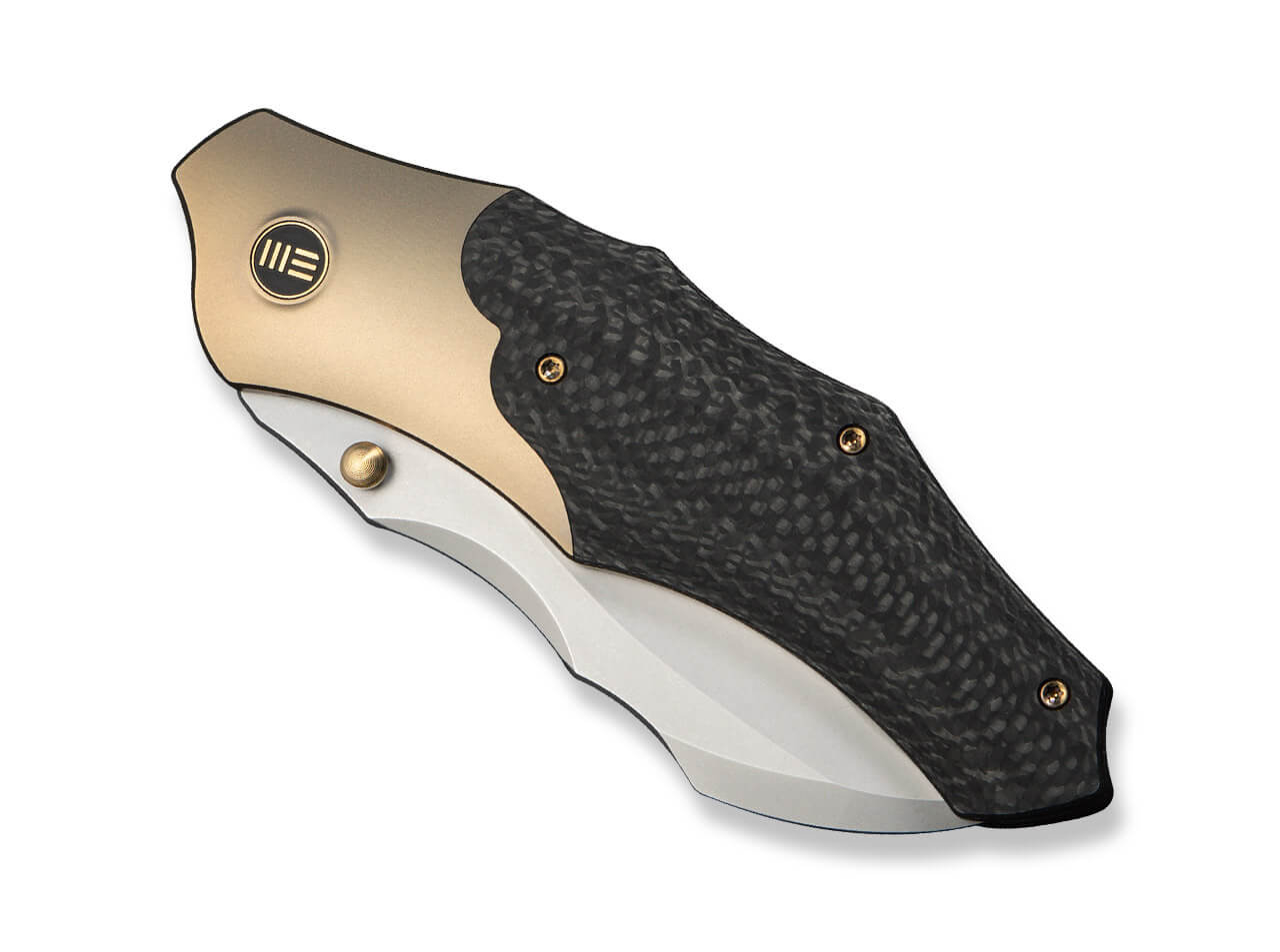 WE Knife Orc Boss 20CV Champagne Ti Twill CF